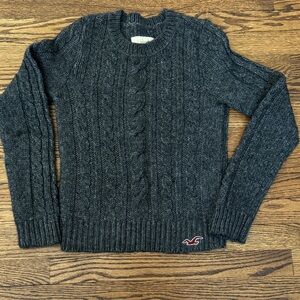 Y2K Hollister Cable Knit Sweater SZ M